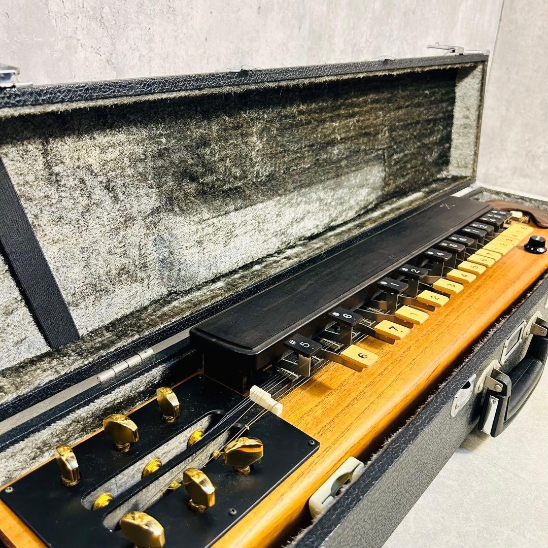 ZEN-ON Electric Taishogoto Taishokoto SAE-E Japanese Harp Koto with Case