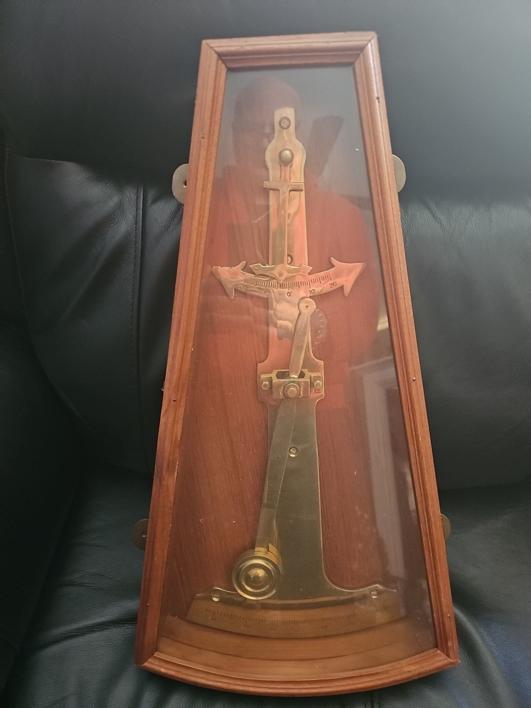 Antique Nautical Whaling Ship Antique Brass Clinometer