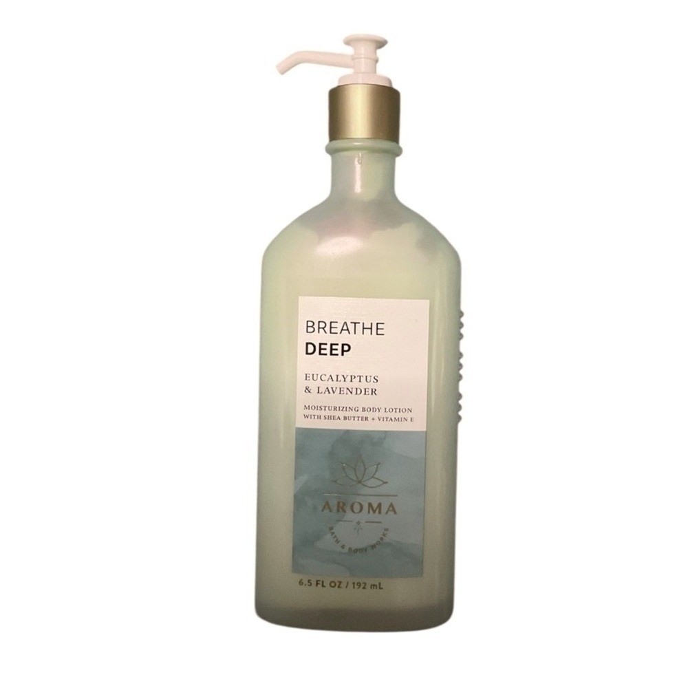 NEW Aroma Breathe Deep, Eucalyptus & Lavender Body Lotion Bath & Body Works