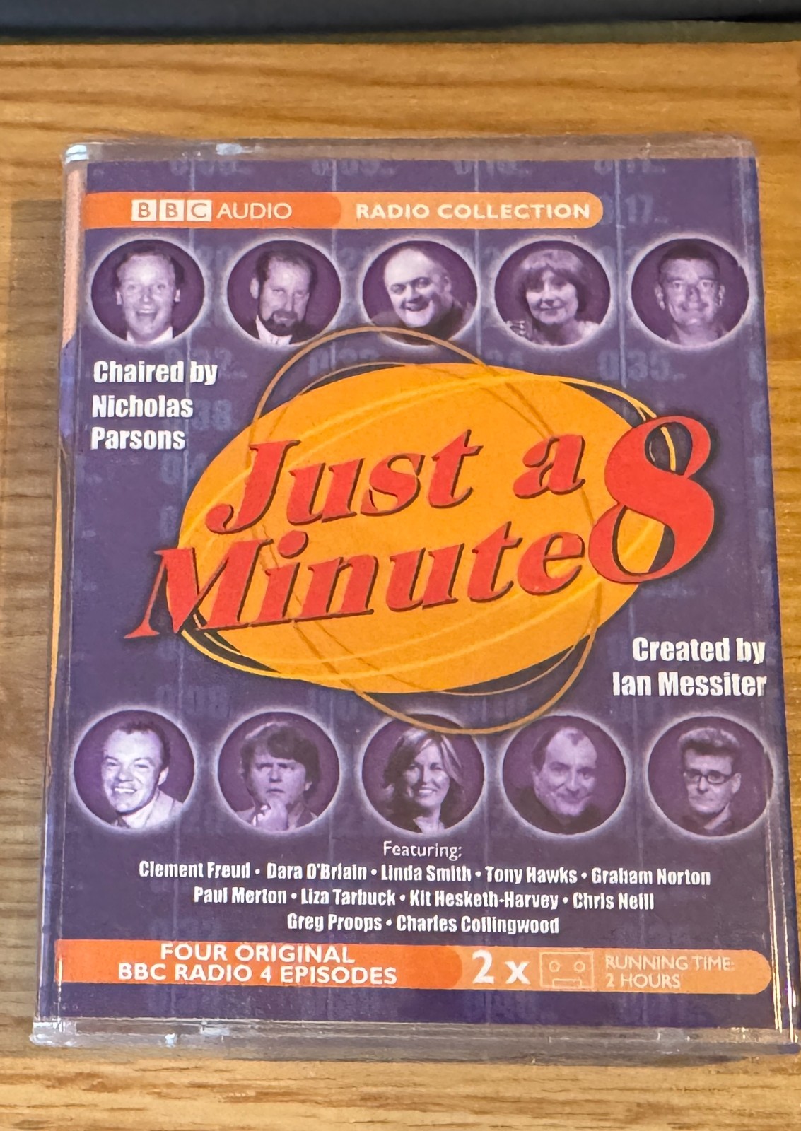 Audio Book Just a Minute Eight on 2 x Cassettes BBC Radio Collection Panel Game