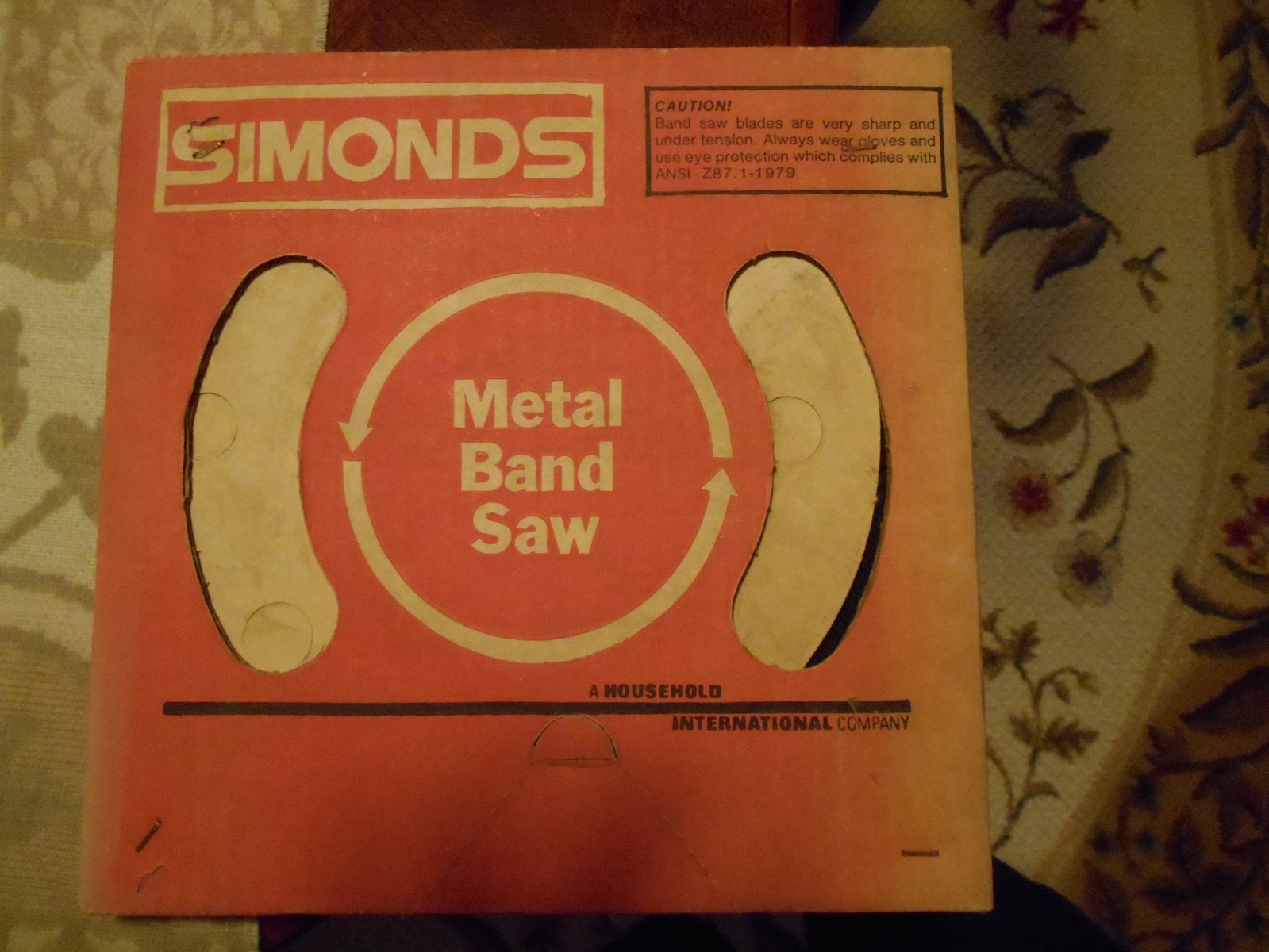 Simonds Hard Edge Metal Band saw mfg no.5764 Item #40, width 1/4 10 tooth reg.