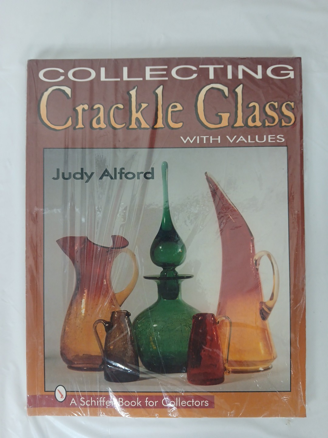 Collecting Crackle Glass With Values Judy Alford A Schiffer Book Vintage