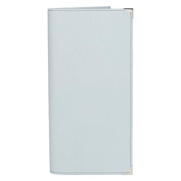 Itoya Color Chart: Premium Leather Passport Case Long Horizon Blue