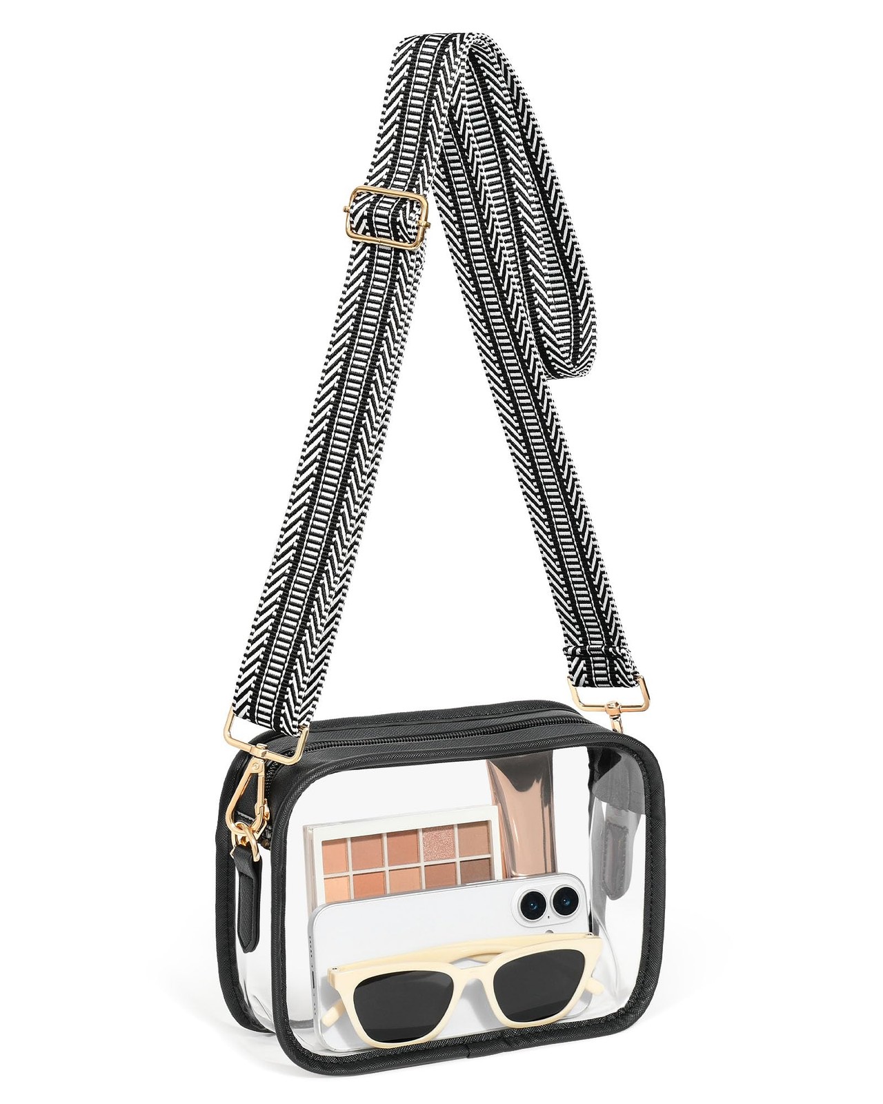 FANGSUN Clear Stadium Bag, Purse & Crossbody - Event Approved