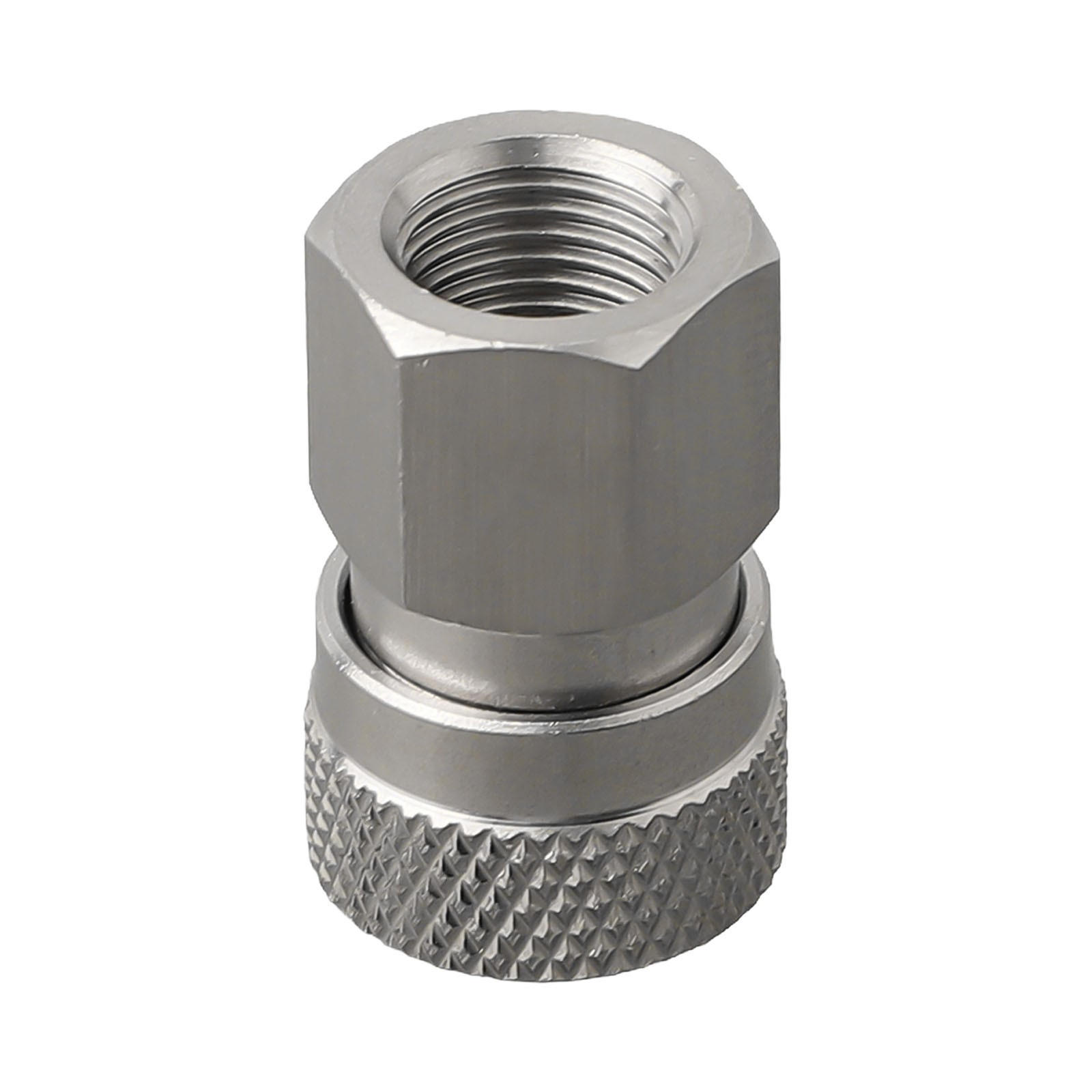 Female Quick Connect Adapter Stainless Steel 1 Pcs 1/8 NPT Internal Thread