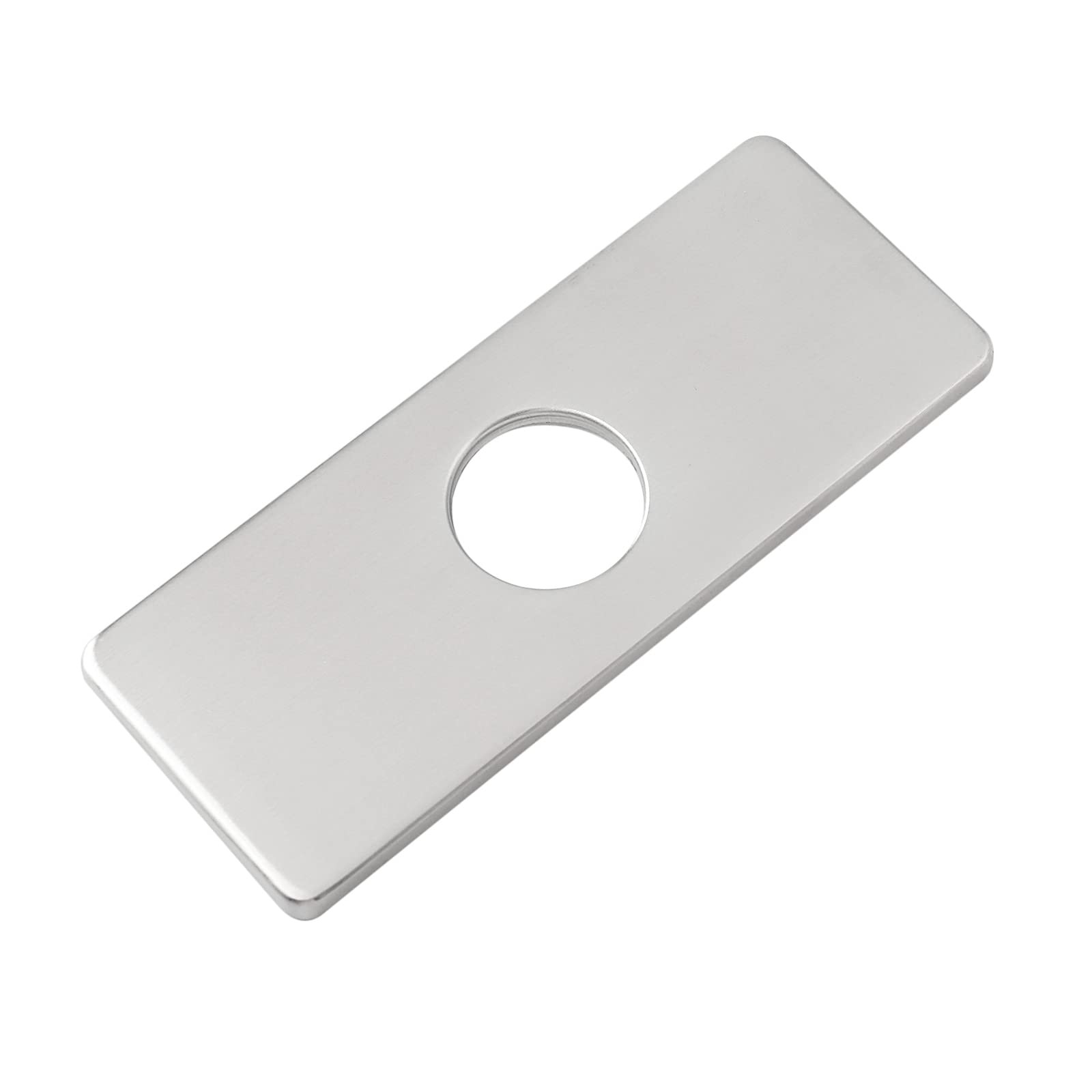 6” Hole Cover Deck Plate Escutcheon for 1 or 3 Hole Bathroom Sink Faucet, Sta...