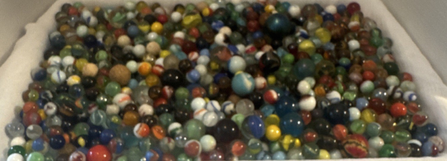 500+ Mixed Marbles Lot - Vintage, Antique, Collectible, Handmade, Machine made