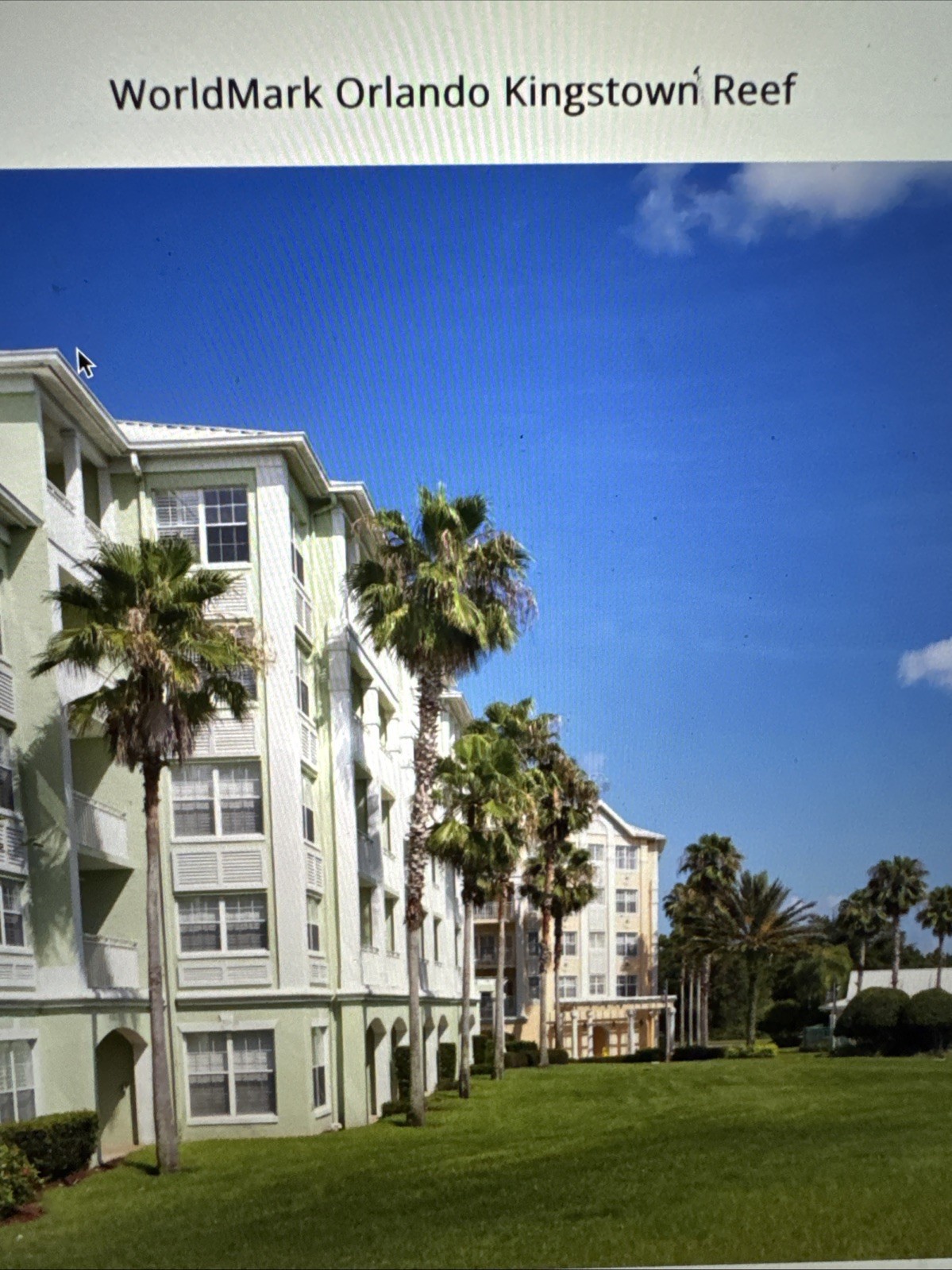 WorldMark Orlando – Kingstown Reef 2 BDRM - Orlando FL