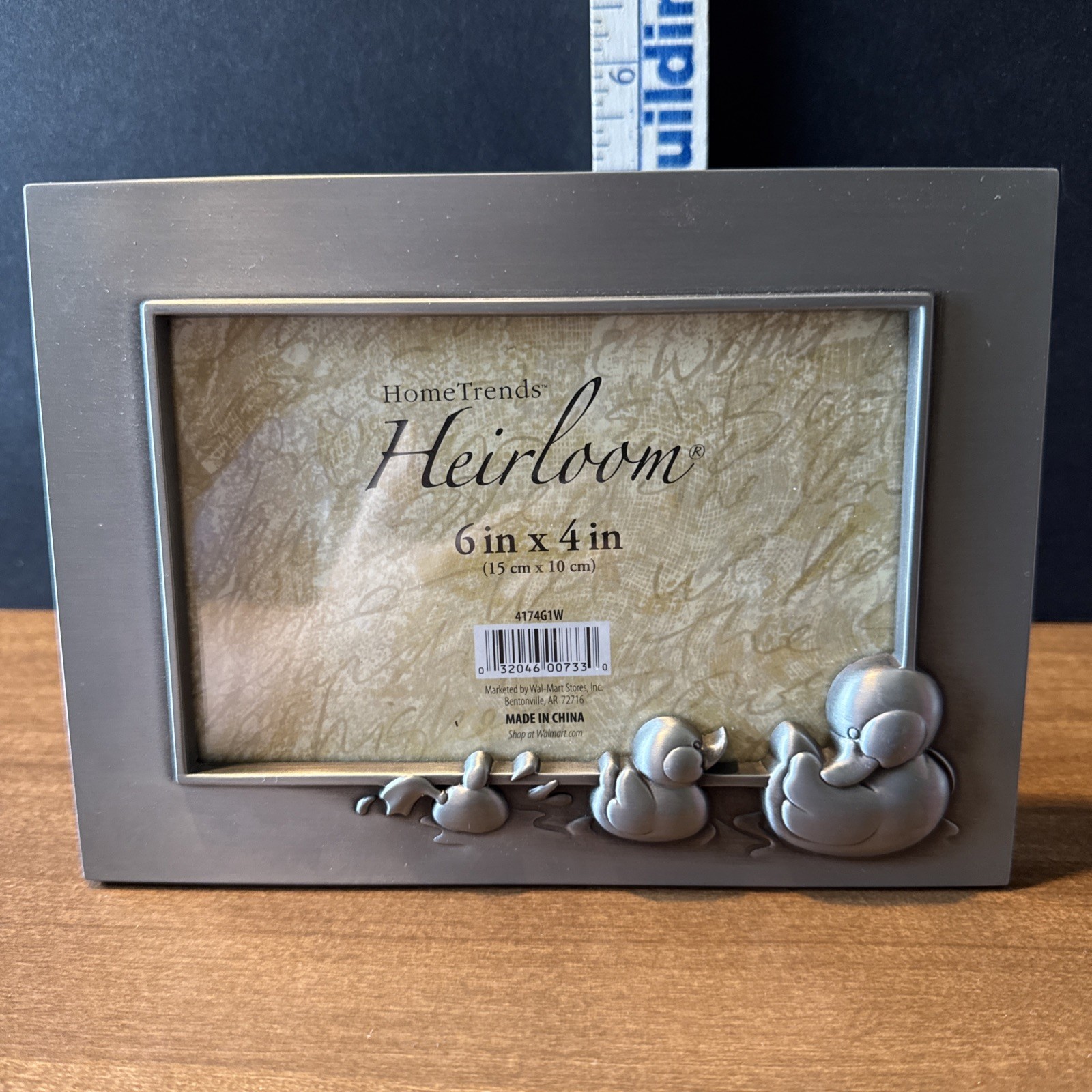 Home Trends Heirloom 3 Little Ducks Photo Picture Frame 6" x 4" New