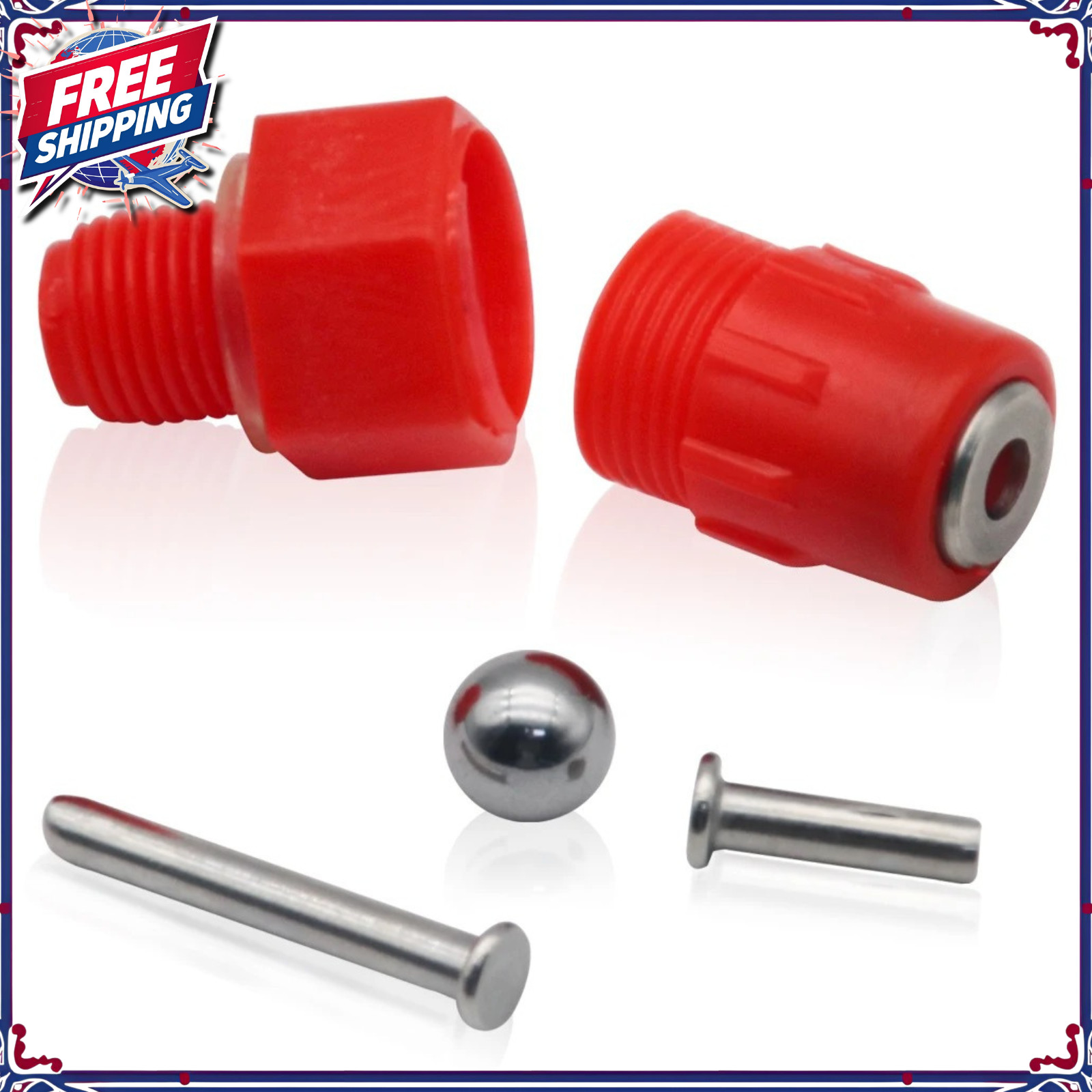 10 Pcs Water Nipple Valves Auto Drinker Waterer Feeder Poultry Chicken Duck Bird