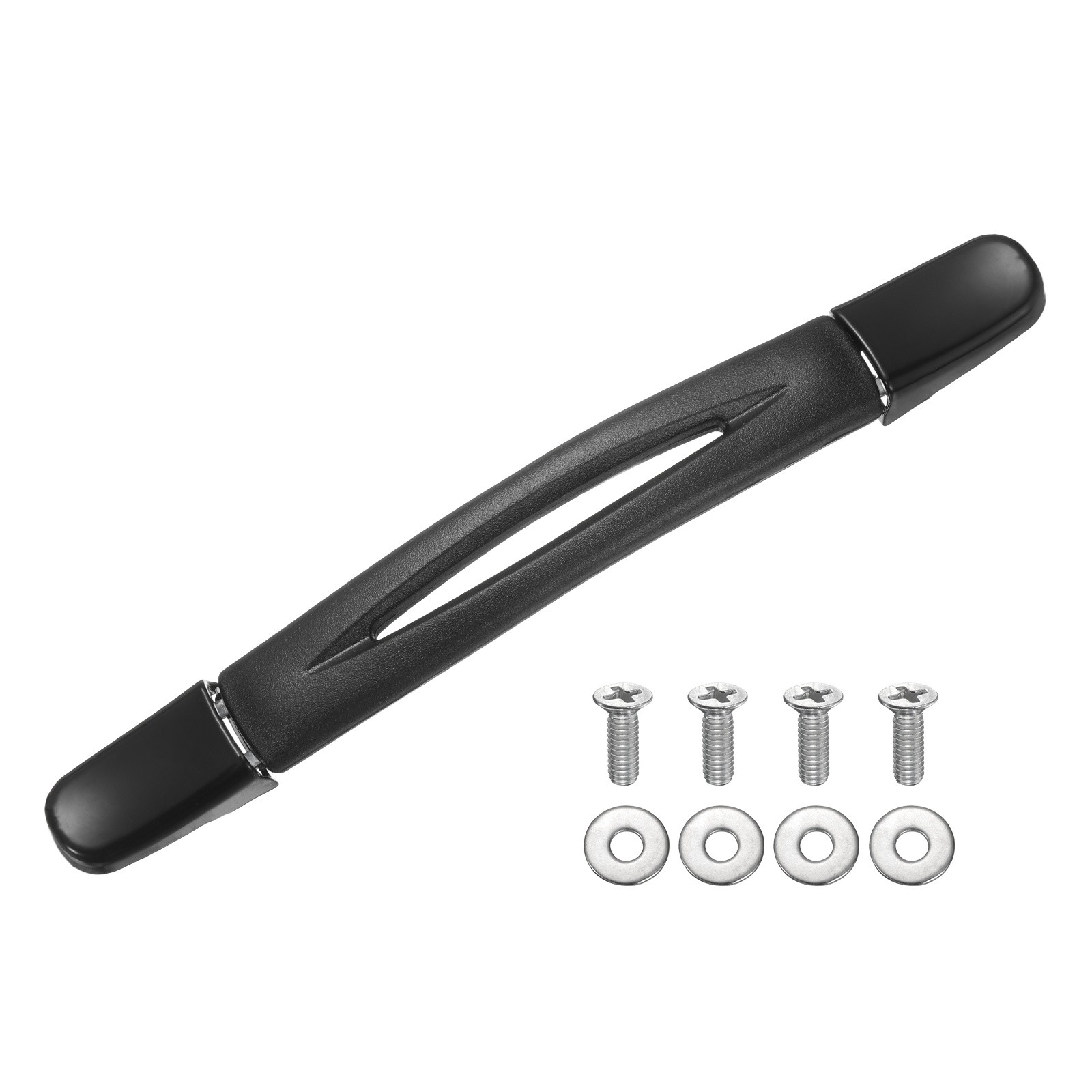 Luggage Handle 7.87" x 1.06" (L x W) Plastic Pull Handle Grip Replacement Black