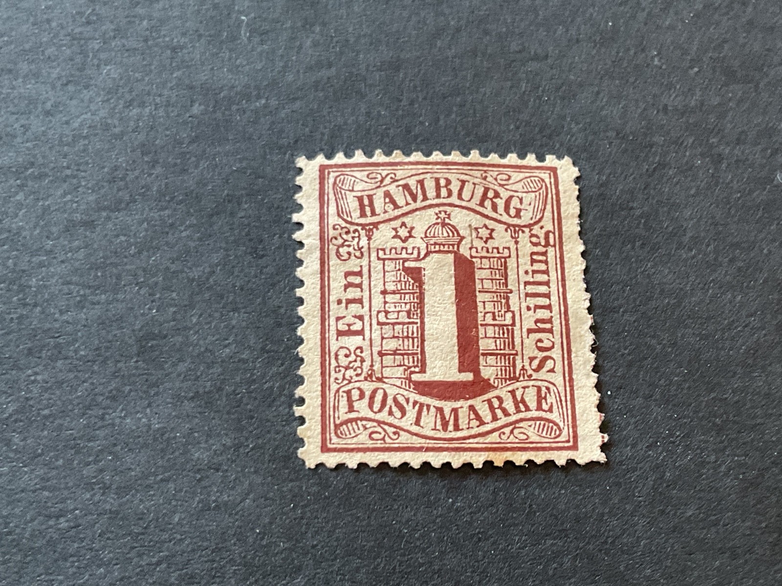 Germany Hamburg 1864/65 mounted mint or used stamp  B3470