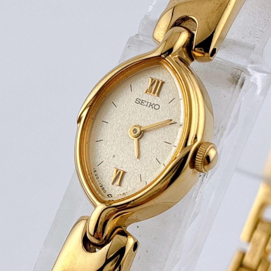 [Rare/Battery Replaced] SEIKO Women's Gold Quartz Watch