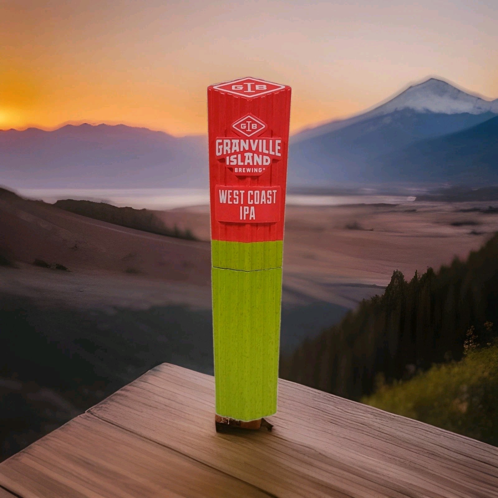 New - Granville Island Brewing West Coast IPA Bar Tap Handle . Measures 11" Tall