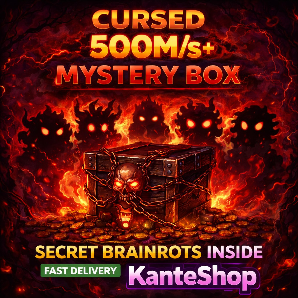 KanteShop | Steal a Brainrot Cursed Mutation 500M+ Mystery Box | Random Secret |
