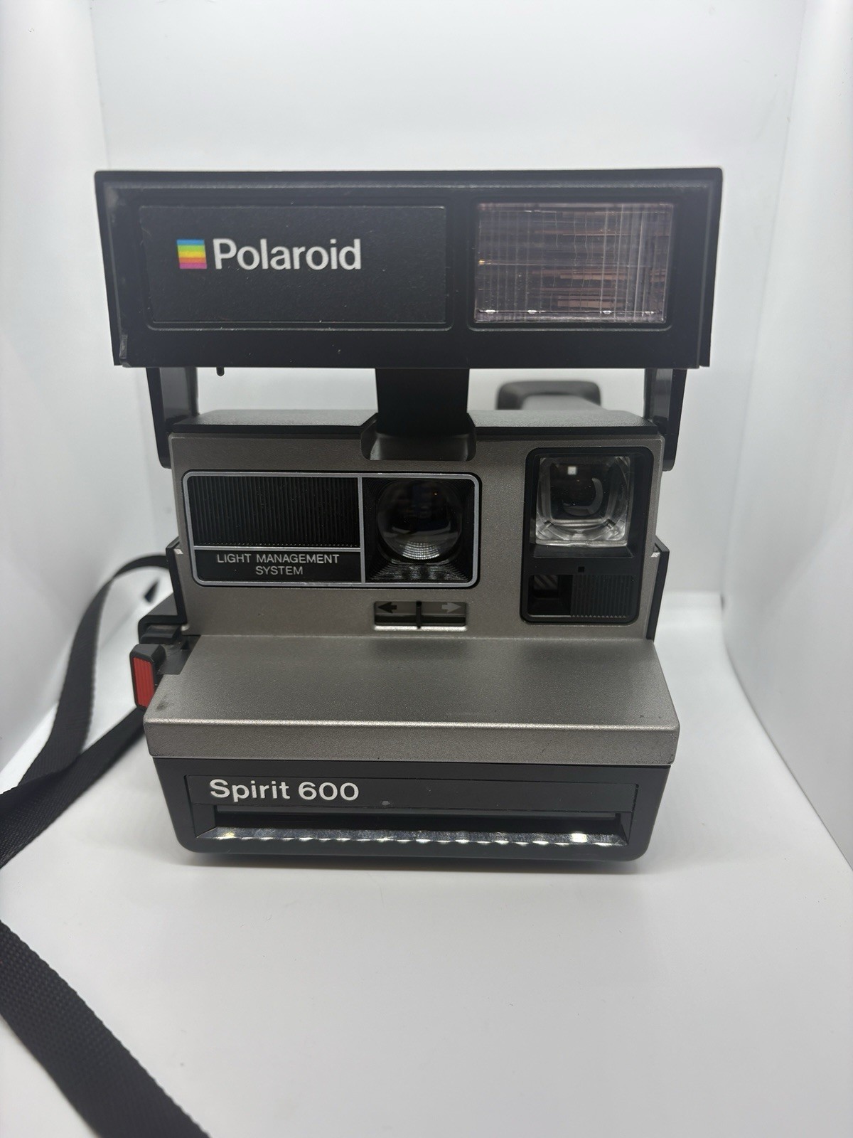 Vintage Polaroid Display Camera Spirt 600 Strap Instant Film Untested Nice Shape