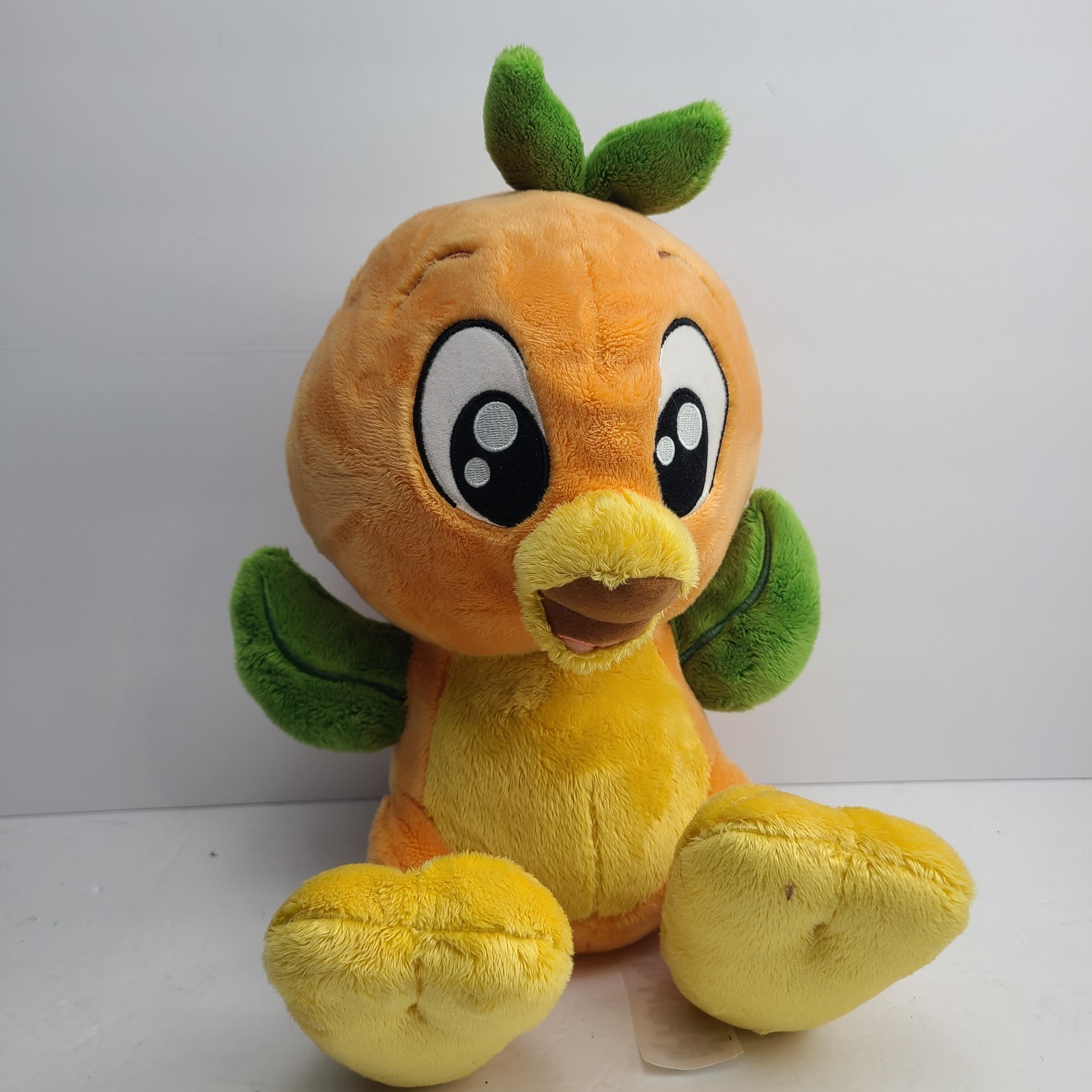 Disney Parks Orange Bird Big Feet Scented Plush – 10" Sitting