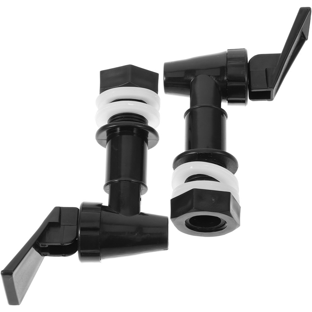 2 Pcs Plastic Water Cooler Spigot Replacement Taps for Beverage Dispenser Jugs