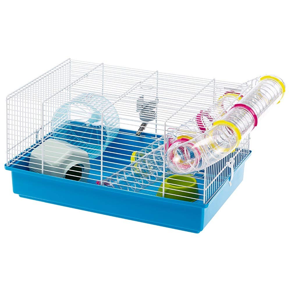 Small Hamster Cage 18.11L x 11.61W x 9.6H | Interactive Fun with Accessories
