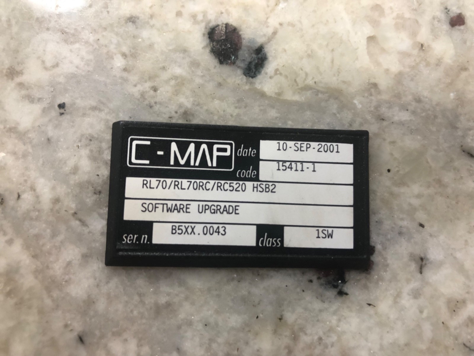 Raymarine RL70/RL70RC/RC520 software upgrade kit