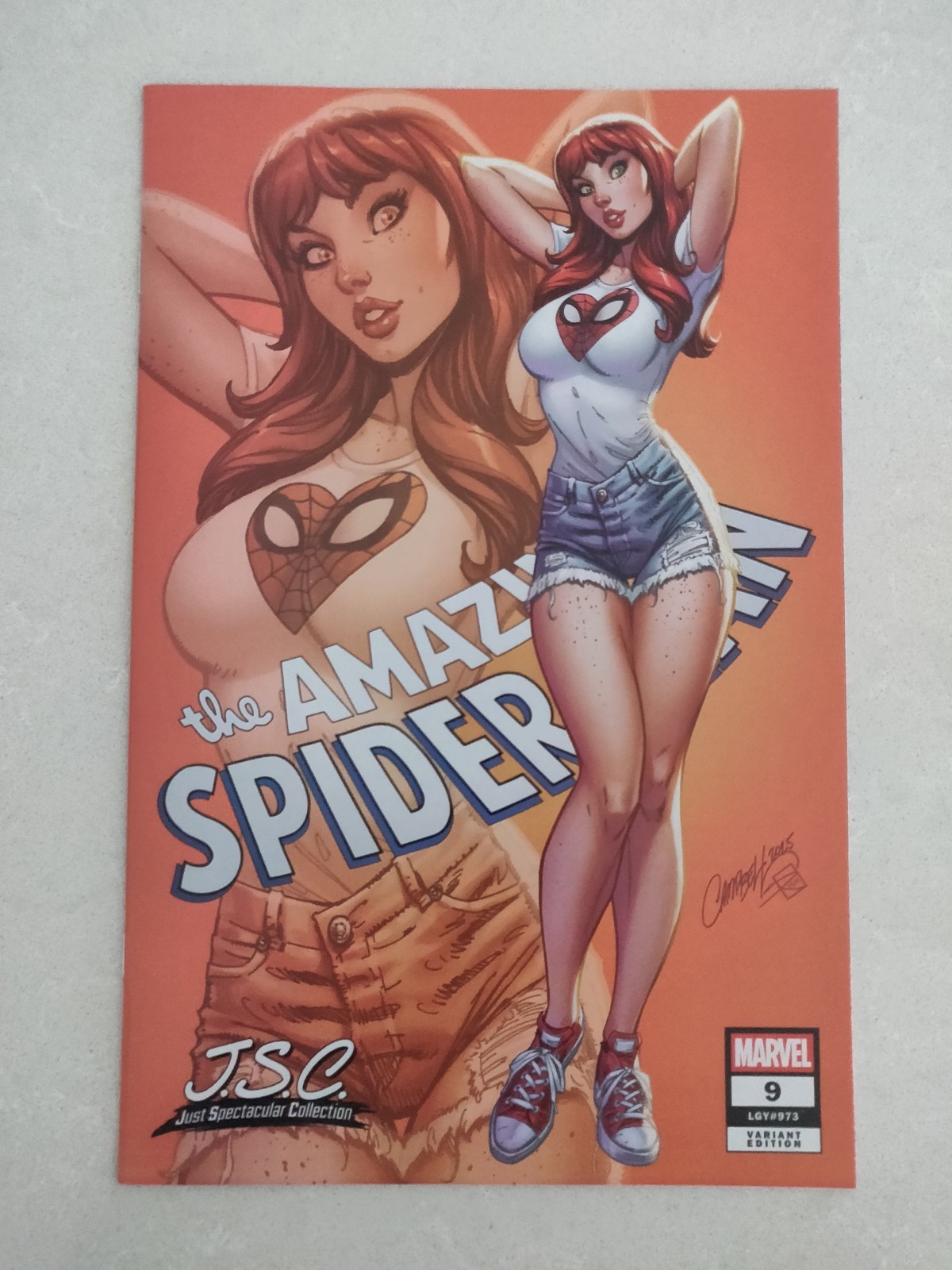 Amazing Spider-Man #9 J. Scott Campbell Just Spectacular Collection (2025) NM