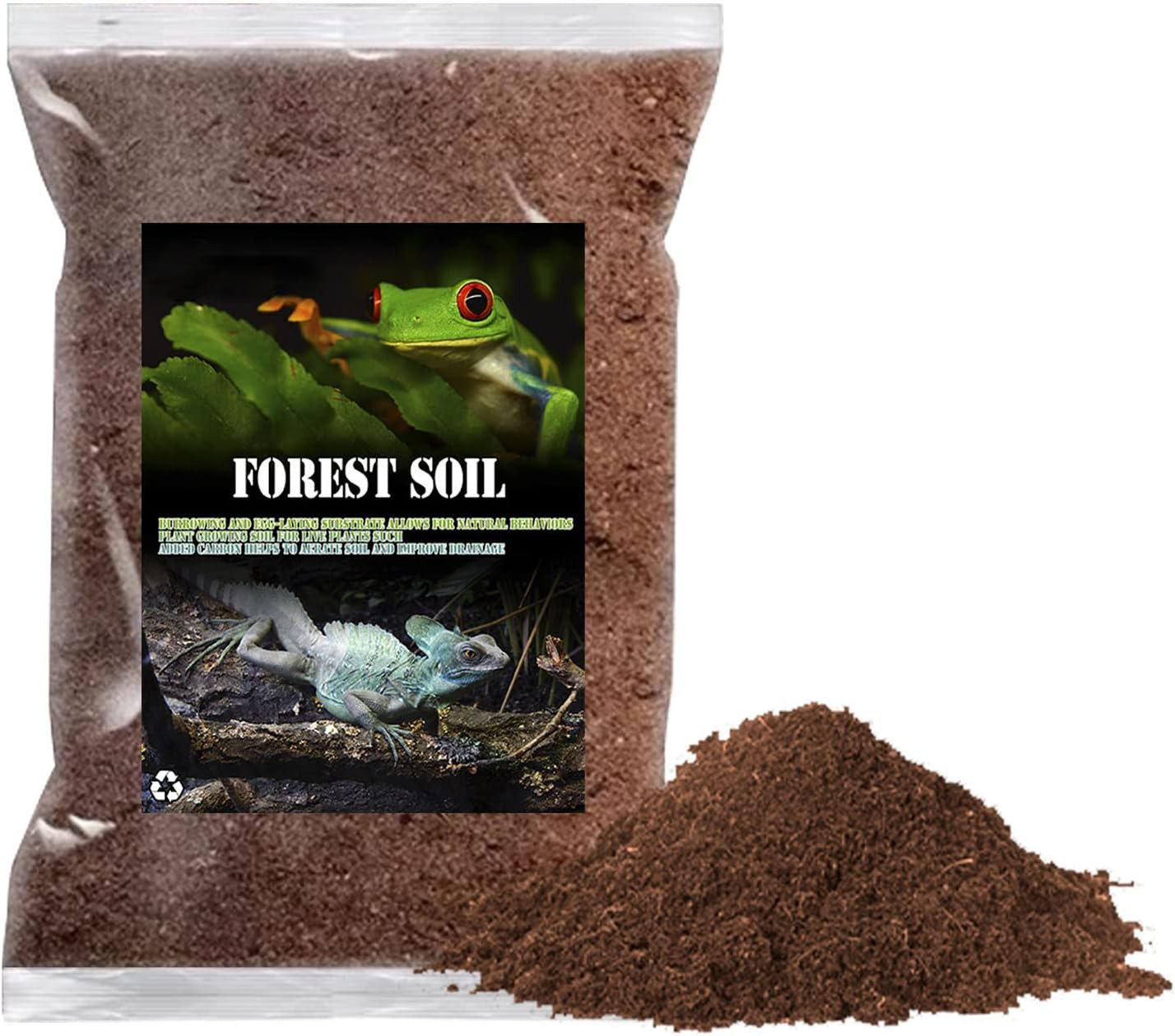 Reptile Soil Substrate – Natural Terrarium Bedding for Lizards, Snakes & Tortois