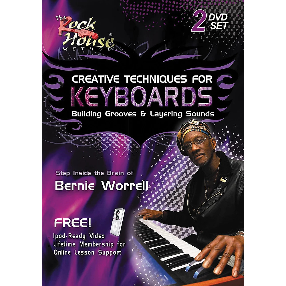 Hal Leonard Creative Techniques Keyboard Building Grooves & Layering 2-DVD Set