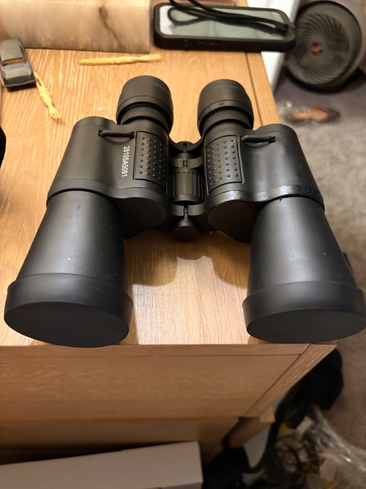 THE BLACK SERIES BINOCULARS 7X50 MAGNIFICATION - NEW Open Box
