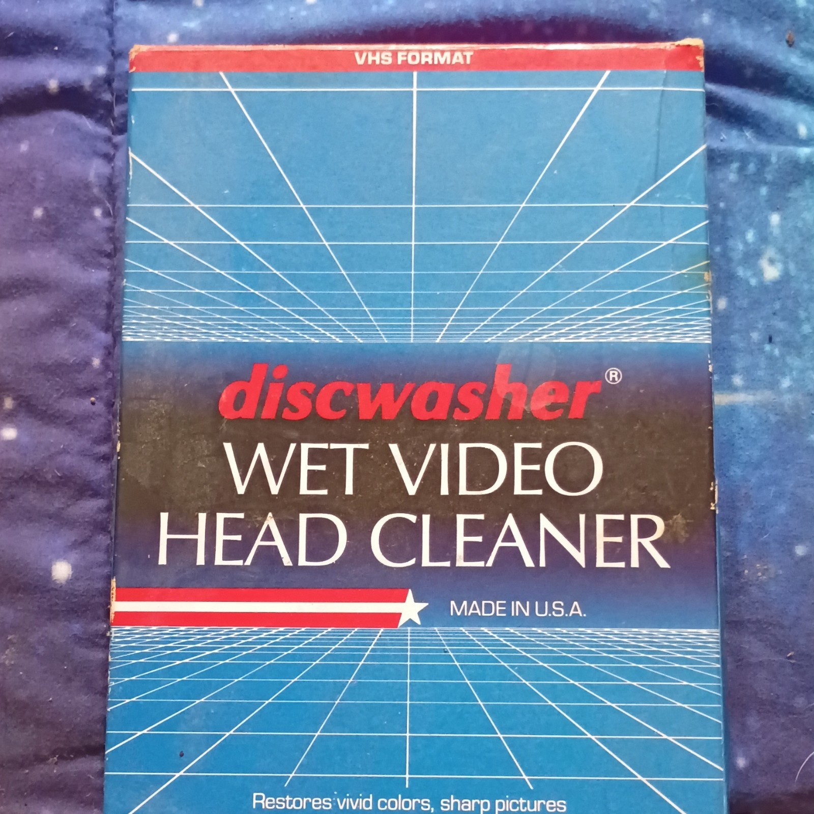 Discwasher Wet Video Head Cleaner Cleaning Kit VHS Video Tape FG 1788 1991