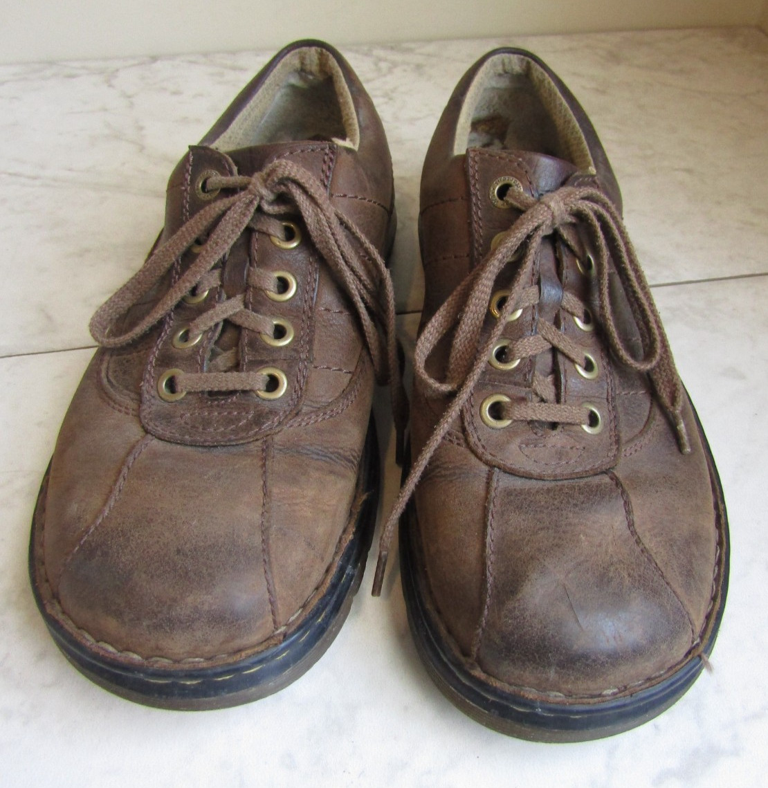 Dr Martens Brown Leather Lace Up Oxford Men's Size  10 EU 43 UK 9