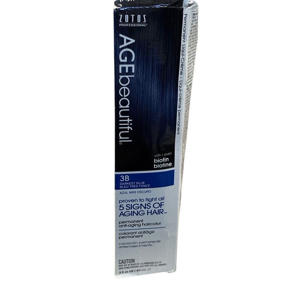 AGE BEAUTIFUL Permanent anti-aging hair colour 3B DARKEST BLUE 60ml