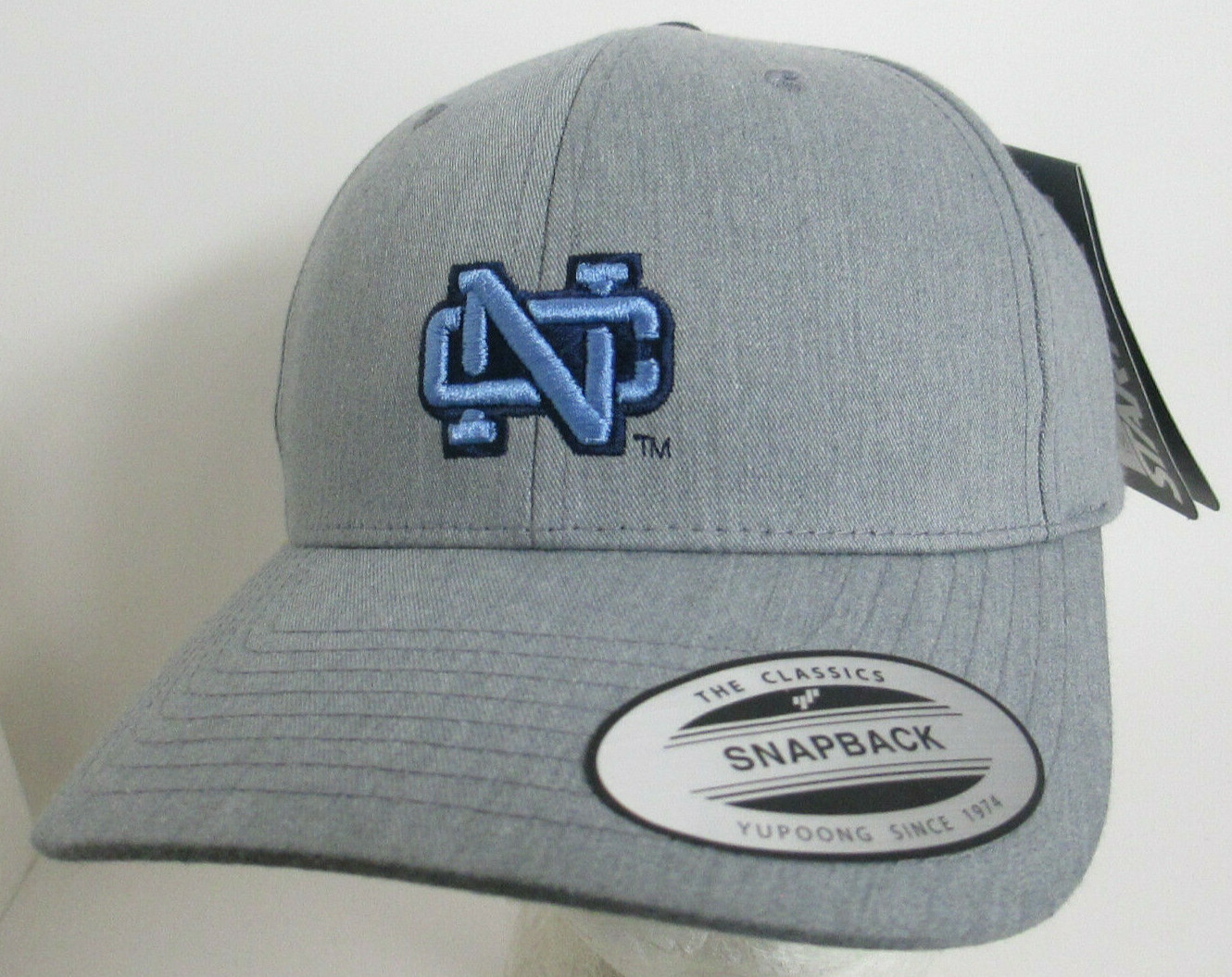 North Carolina UNC Hat Starter Brand Strapback Snapdown Unisex Tarheels NC Cap 