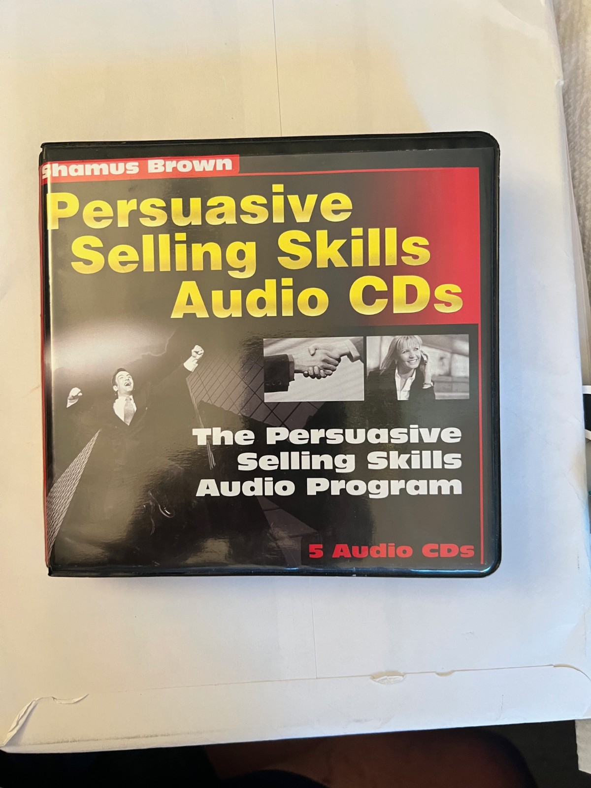 Shamus Brown PERSUASIVE SELLING SKILLS Audio CD Set. NLP Sales Training.