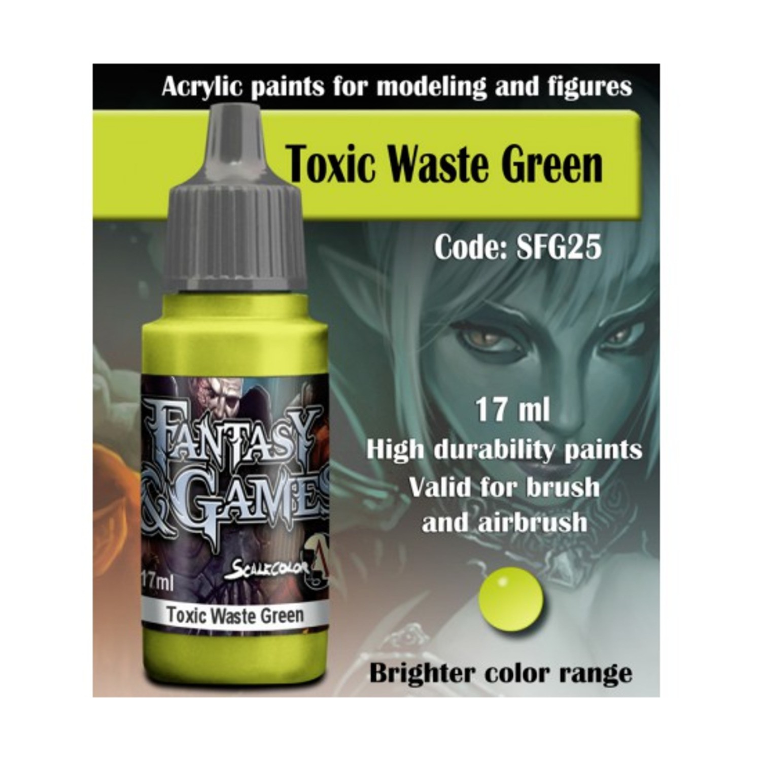 Scale 75 Paint Toxic Waste Green New