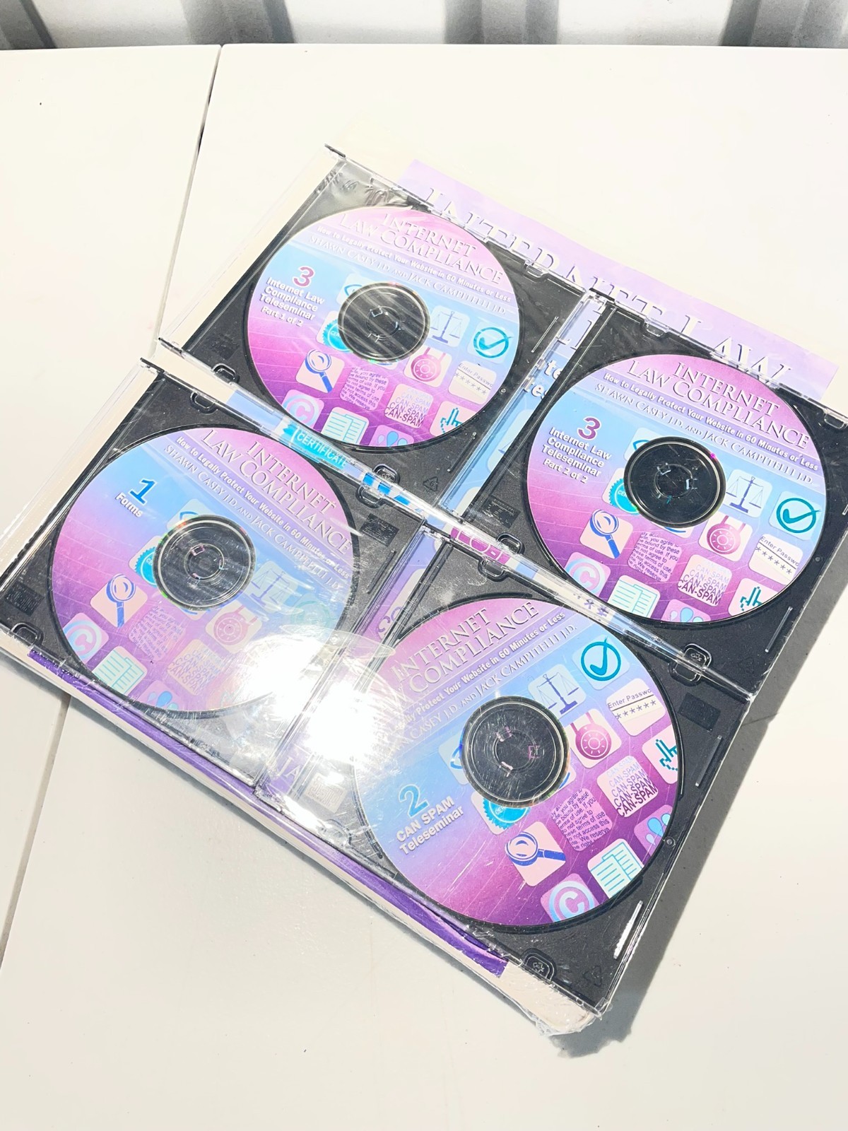 "Internet Law Compliance Shawn Casey Jack Campitelli Website Protection NEW"