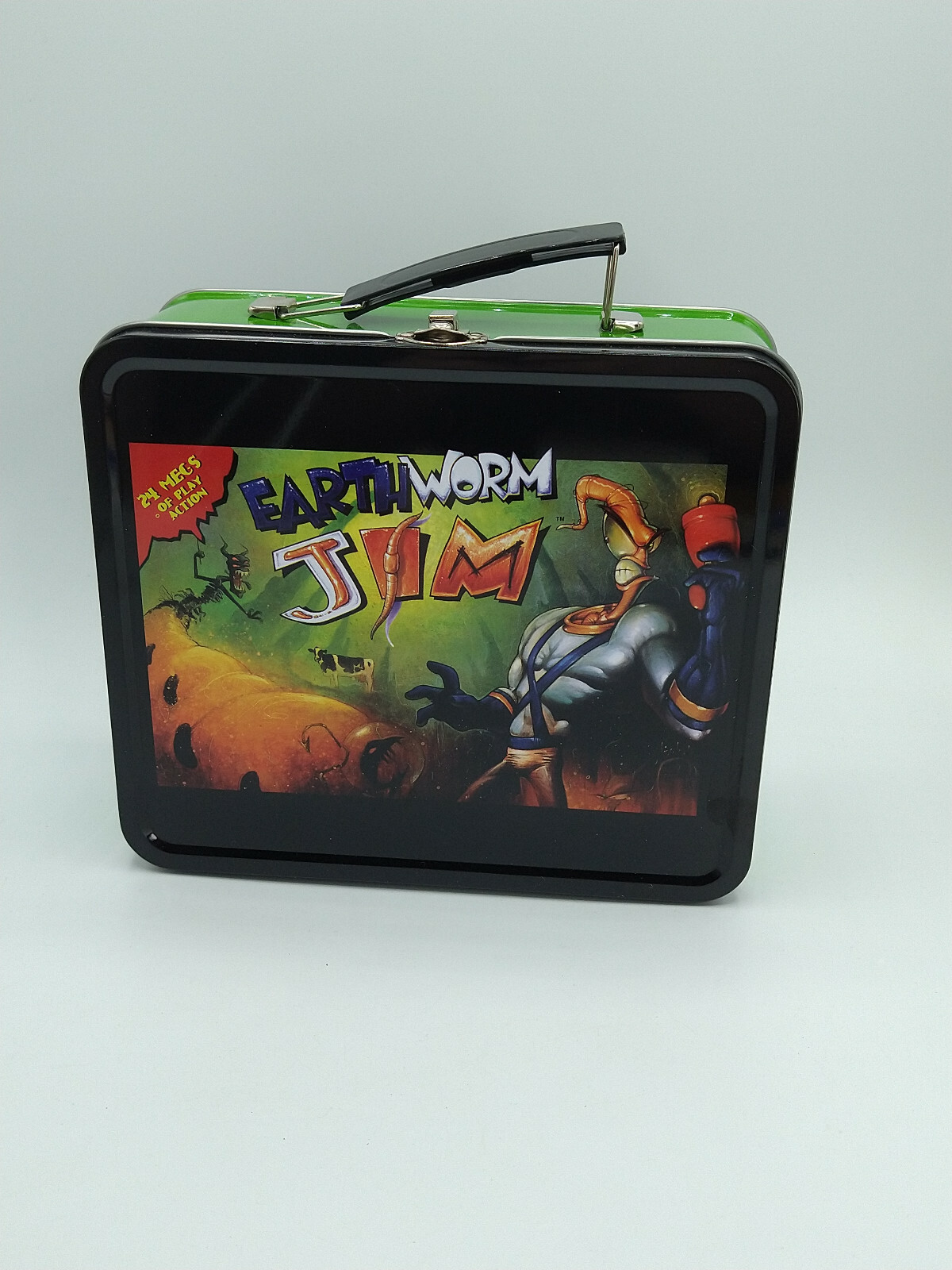 EARTHWORM JIM LUNCHBOX TIN Loot Crate Gaming