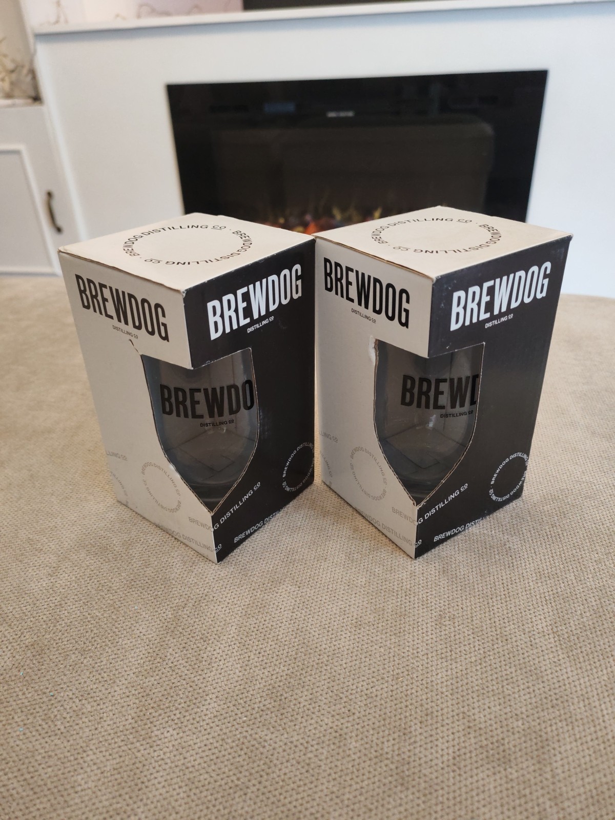 2 Brewdog Glass Brand New Half Pint Glass Boxed Gift Brew Dog 