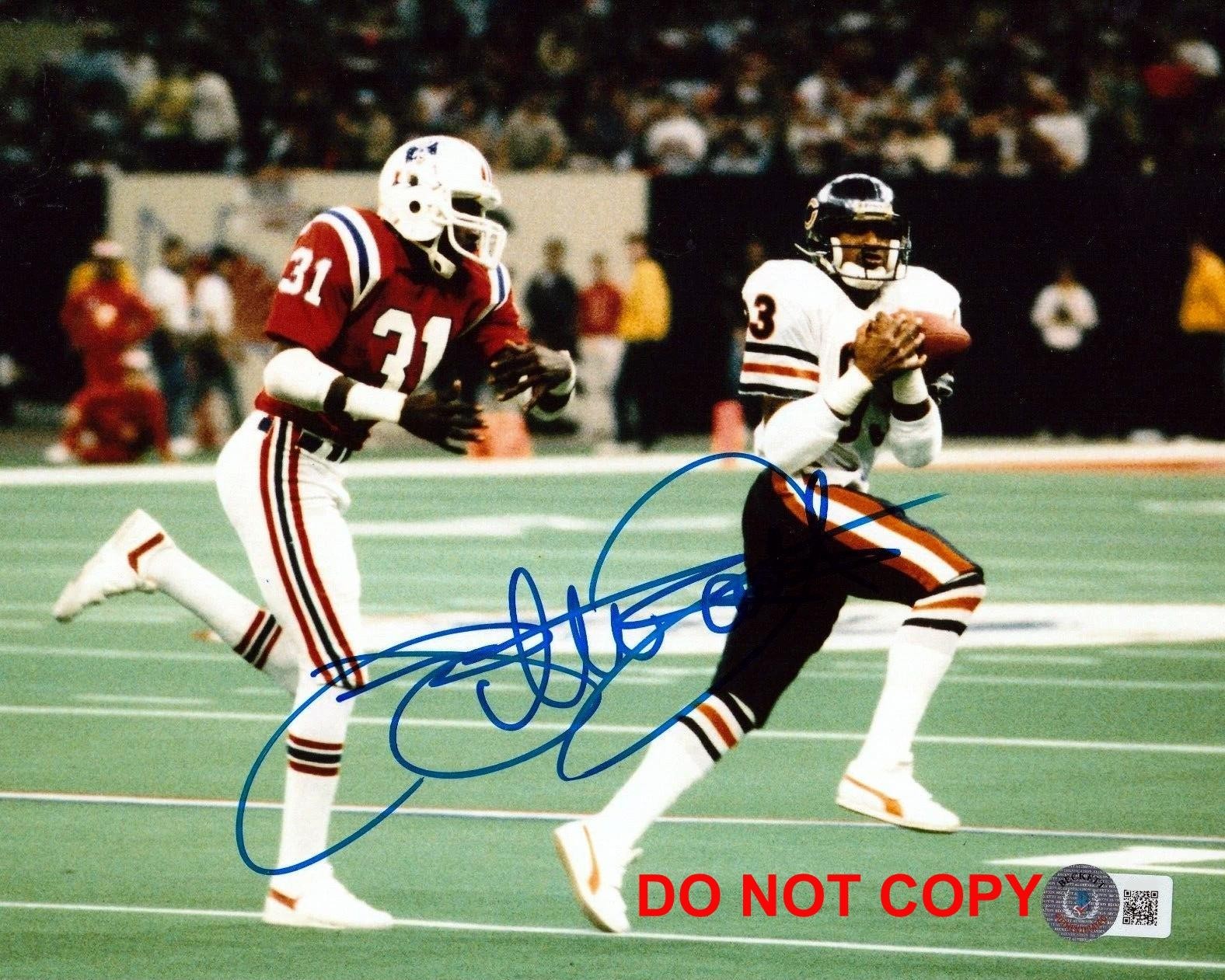 Willie Gault CHICAGO BEARS Signed Autographed REPRINT 8x10 Photo RP
