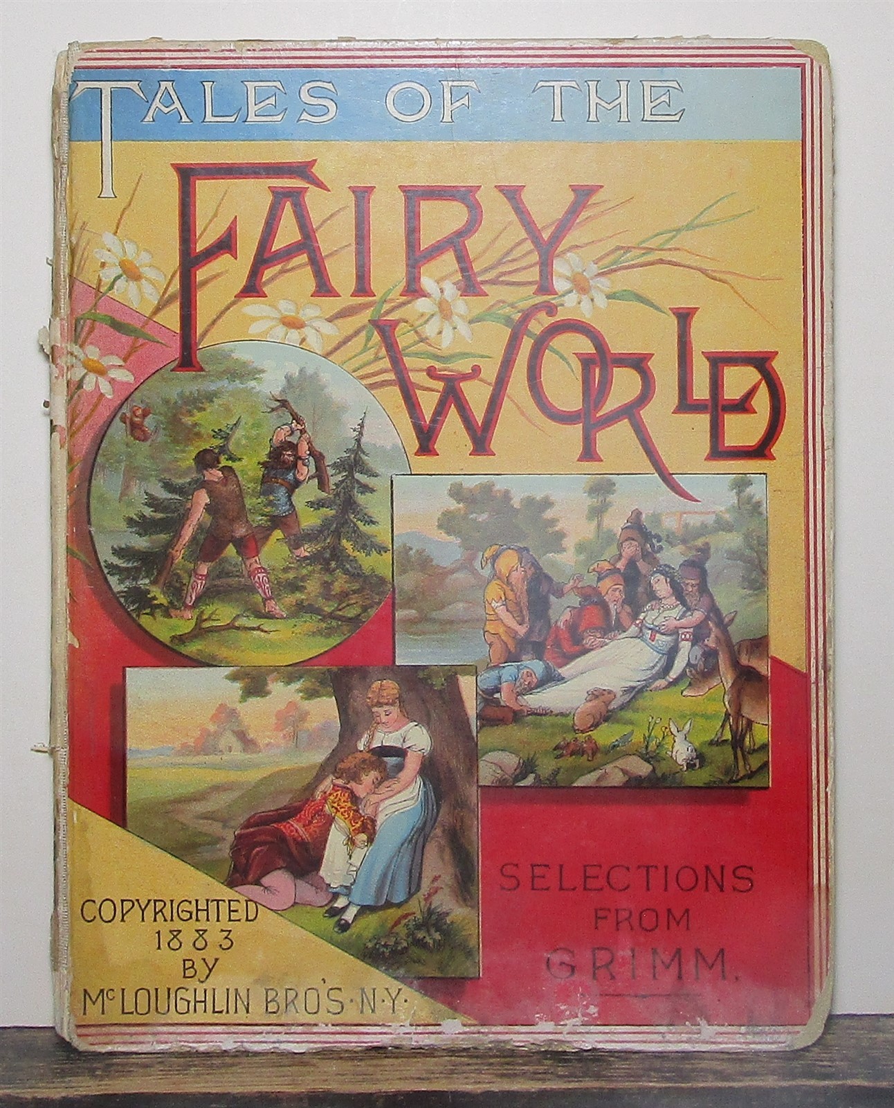 Tales of the Fairy World inc. Snow White, 1883 McLoughlin book with color plates