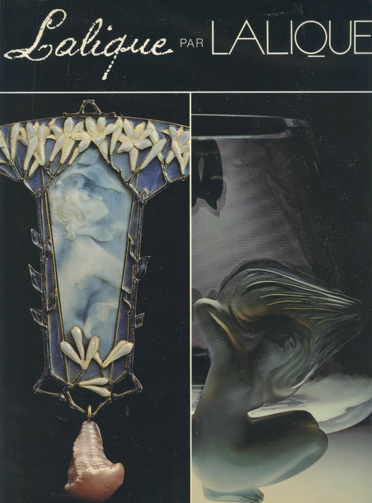 Antique French Lalique Art Glass Crystal - Vases Perfumes Jewelry Etc. / Book