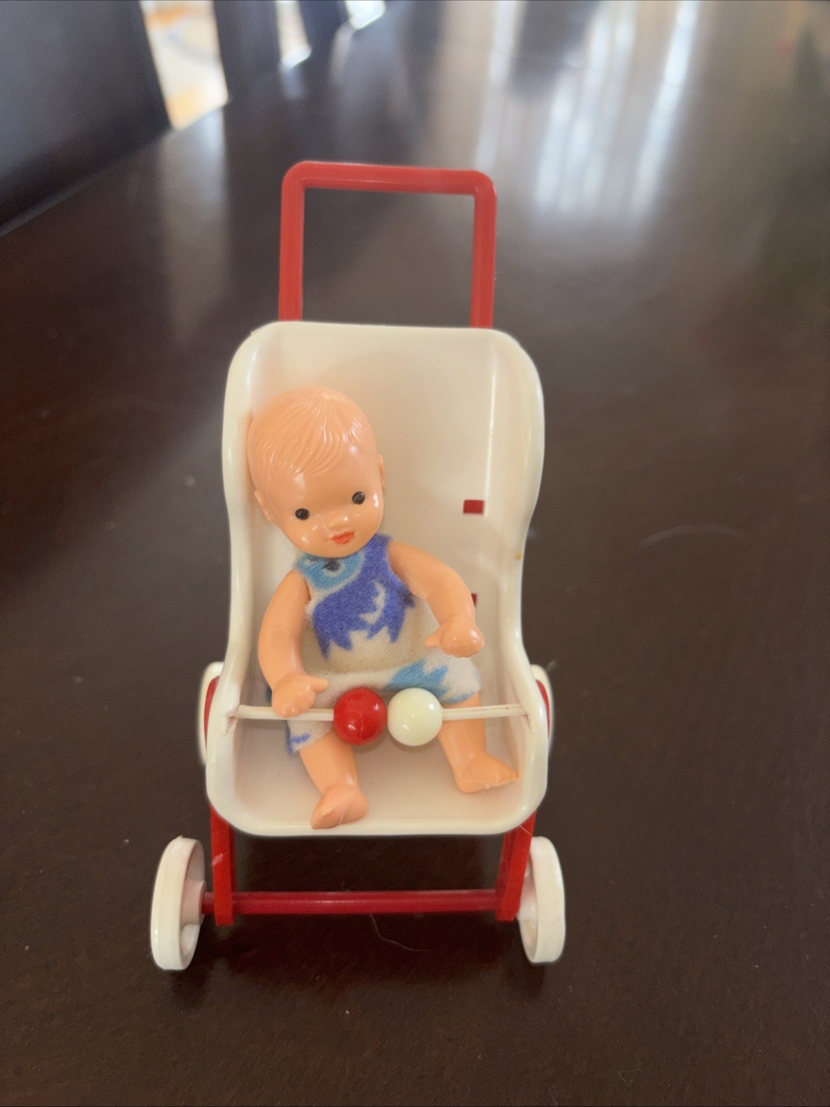 Vintage IGRA CSSR Czech Stroller With Baby Doll