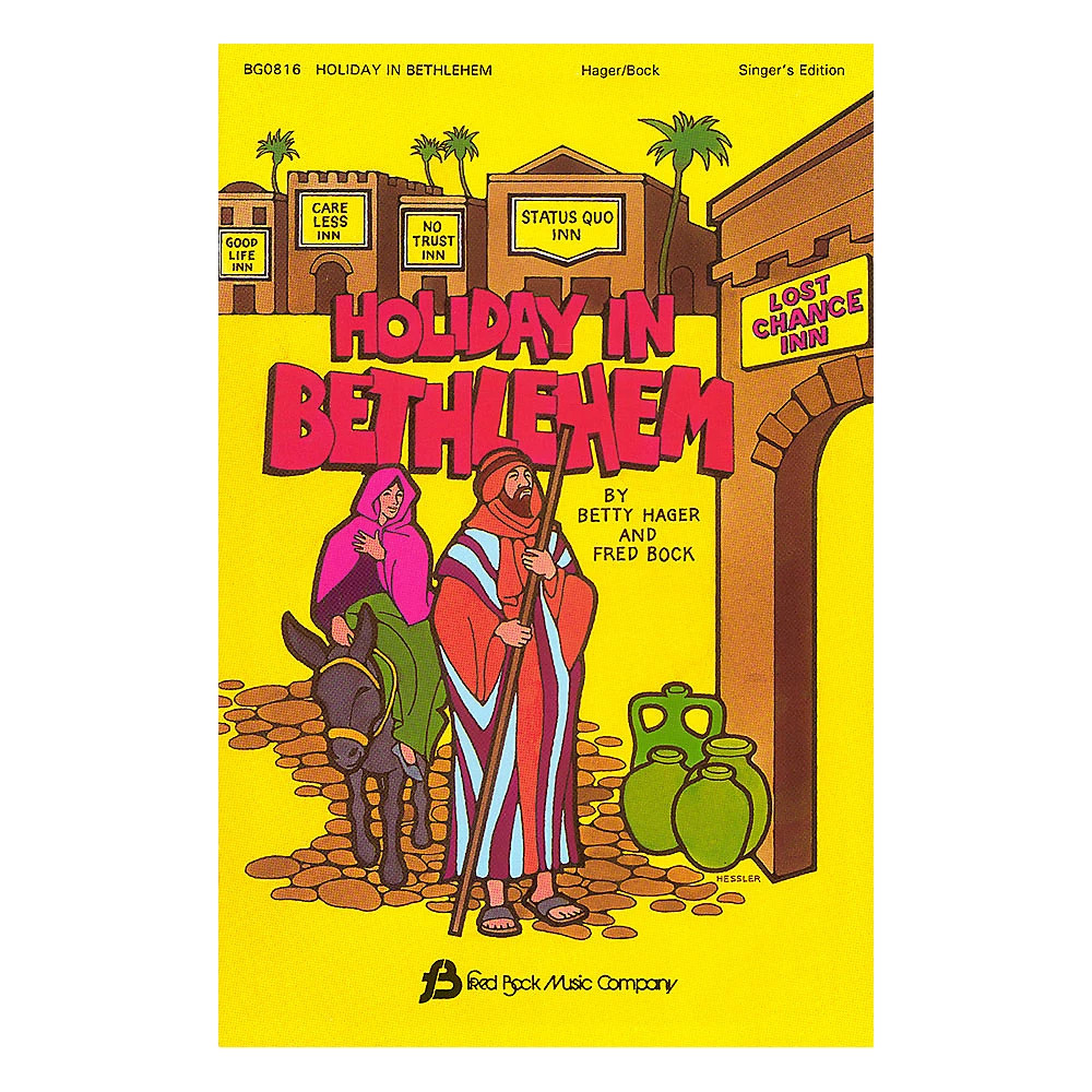 Fred Bock Music Holiday in Bethlehem composed by Fred Bock Singer's Edition