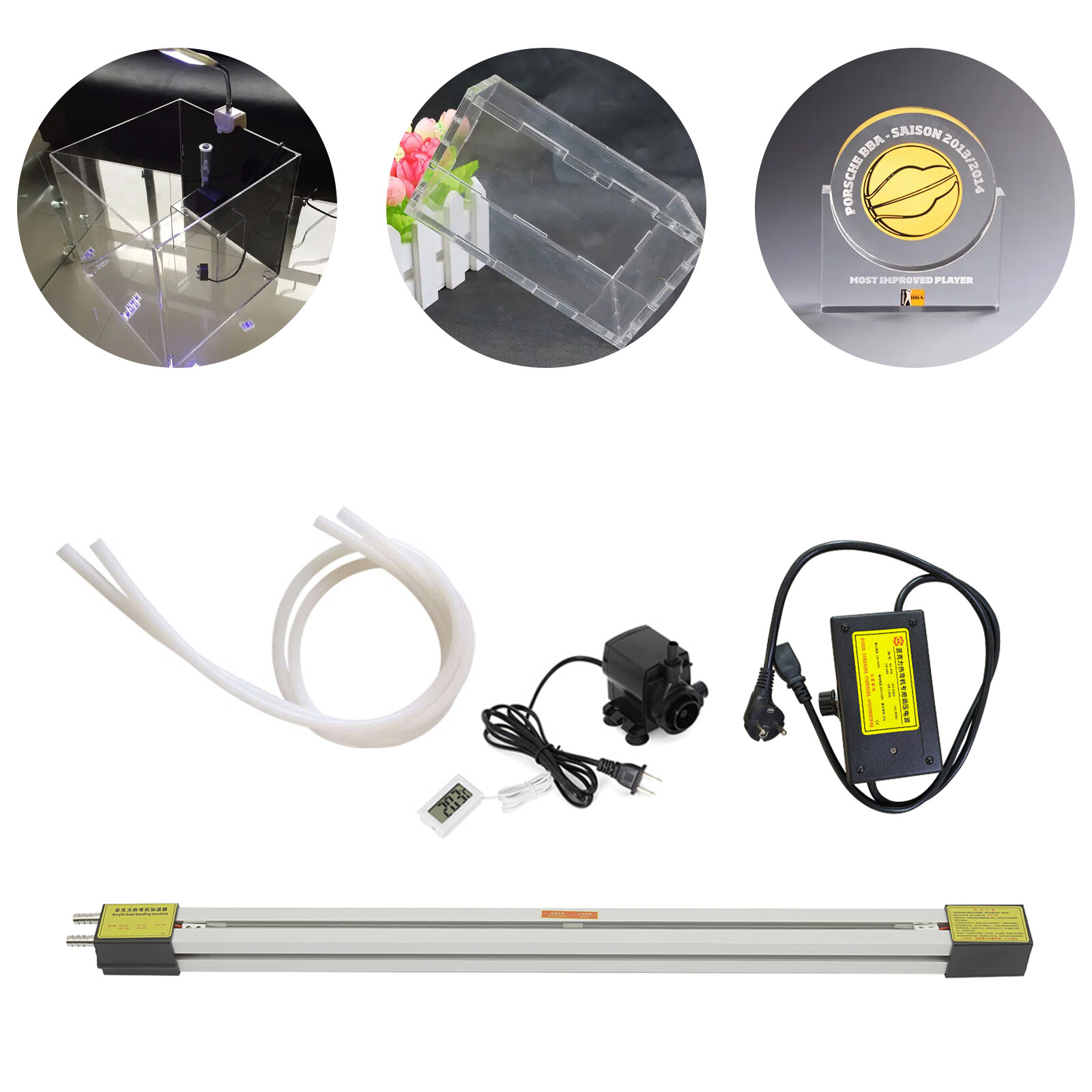 24 inch Acrylic Bending Machine Light Box Plastic PVC Heater Bender 800W 110V US