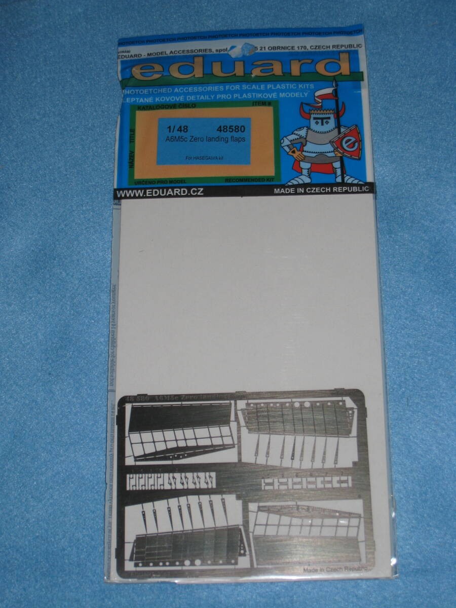 Eduard 1/48 Japanese Navy Zero Battle A6m5c Zero Battle Landing Flap Etching Par