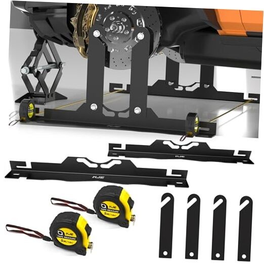  Upgraded 2 Pack Heavy Duty Wheel Alignment Tool Kit, Additional Alignment 