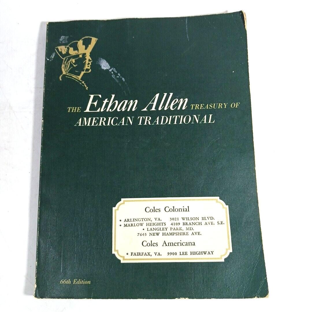 Vintage Ethan Allen 66th Edition Catalog Furniture Decor 1960s