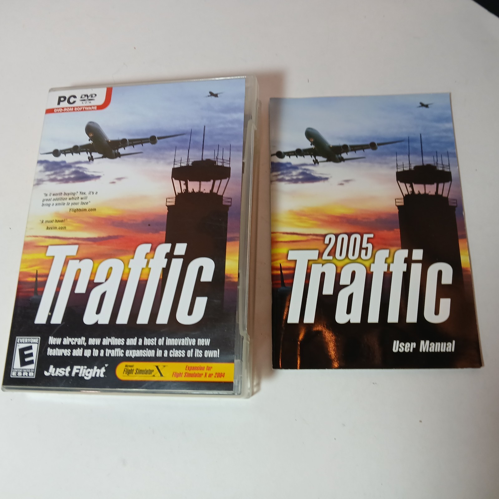 Just Flight 2005 Traffic (Flight Simulator 2004 Expansion) (PC, DVD)