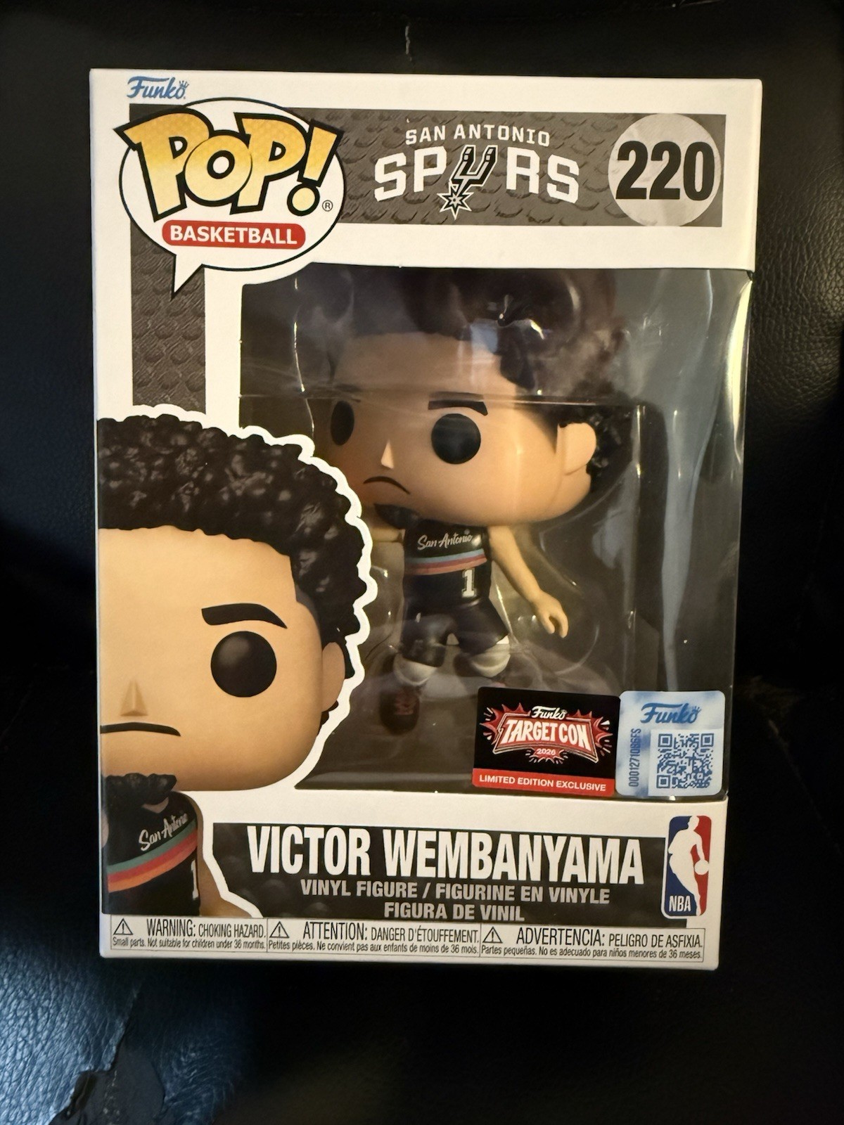 Funko Pop! Victor Wembanyama NBA Basketball #220 TargetCon Exclusive