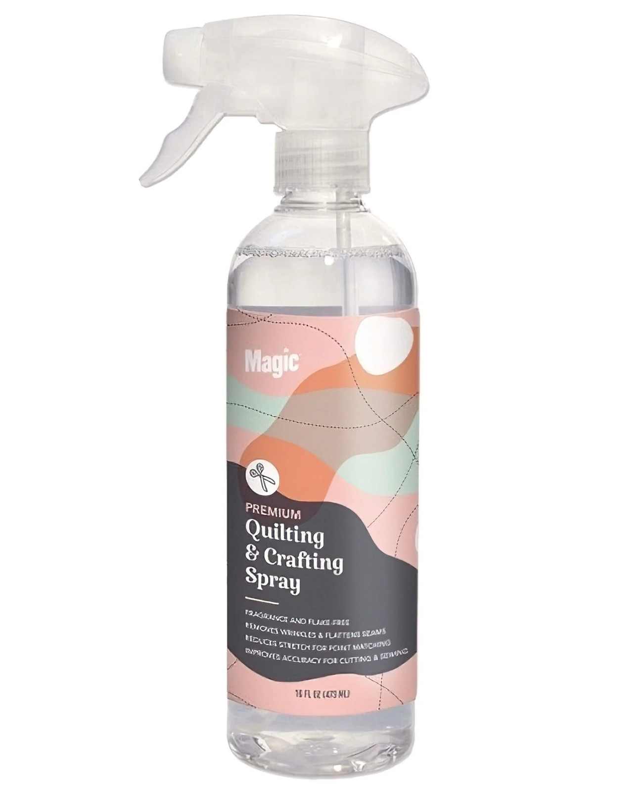 Magic Premium Quilting & Crafting Spray 16oz Trigger