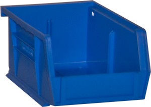 PB30210-52 - PLASTIC BIN - 4W X 5L X 3H - No.52 BLUE - (Pack of 24)